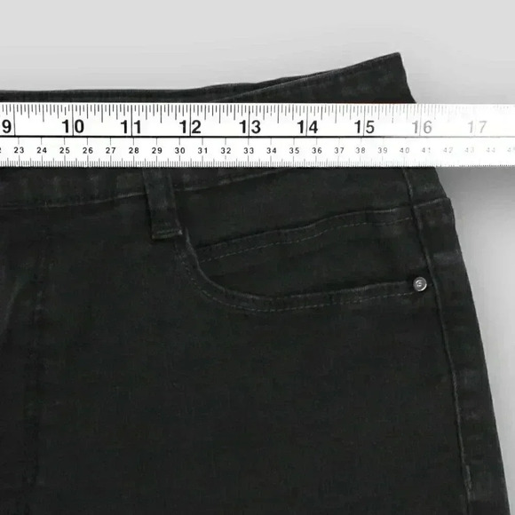 Santana black denim jean SIZE 12 - Picture 6 of 11